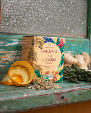 Chá Orgânico Boa Digestão / Leveza! – 15 sachês – Iamani